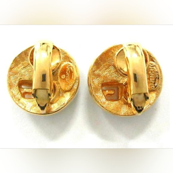 HOST PICK Givenchy clip-on earrings signed ✨️ - Picture 7 of 12